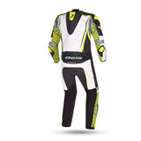 BELA North Star 2 PC Fatos De Moto Couro Branco Preto Amarillo