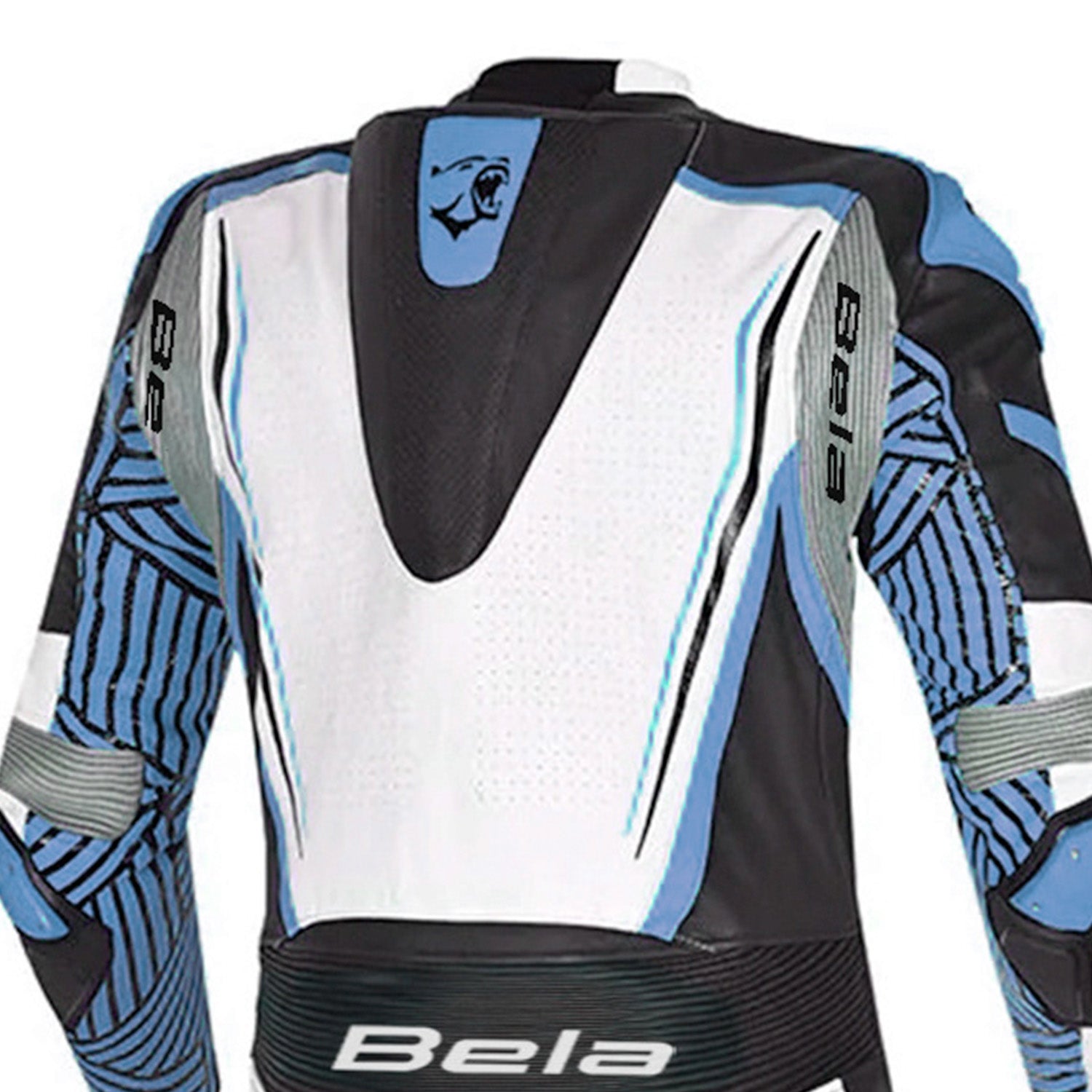 BELA MONO 1 PC NORTH STAR Motorcycle Suits Black Blue – 7 – Maximomoto PT