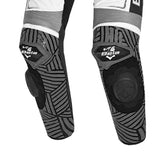 BELA NORTH STAR 1 PC Fatos De Moto Preto Branco