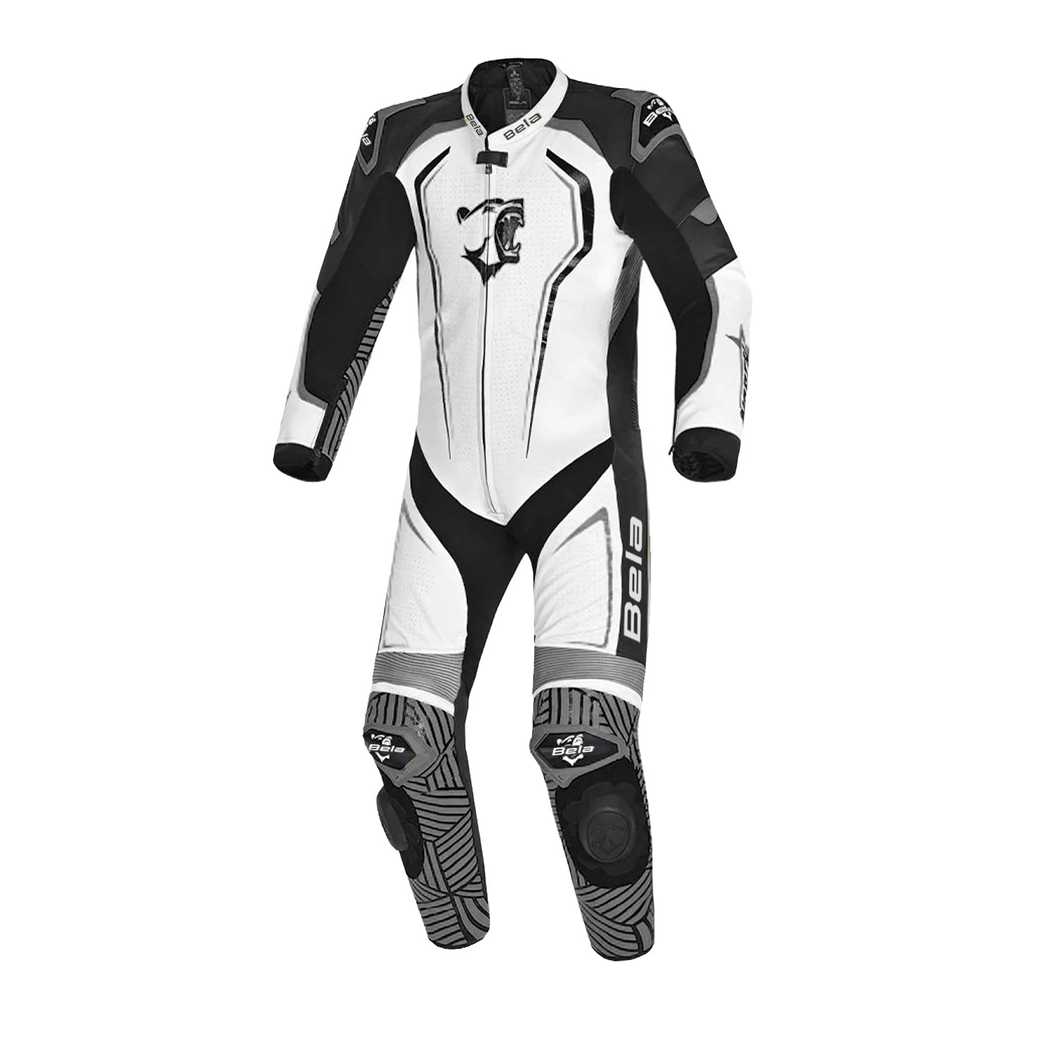 BELA NORTH STAR 1 PC Fatos De Moto Preto Branco – 1 – Maximomoto PT