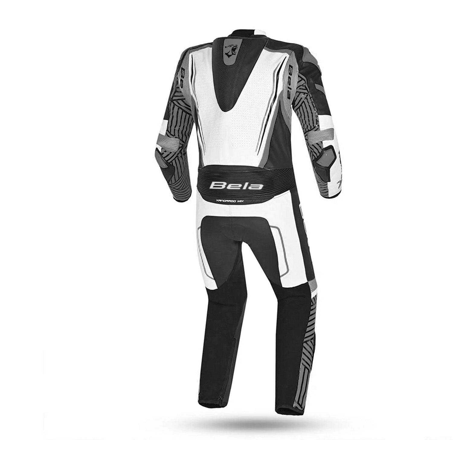 BELA NORTH STAR 1 PC Fatos De Moto Preto Branco – 3 – Maximomoto PT