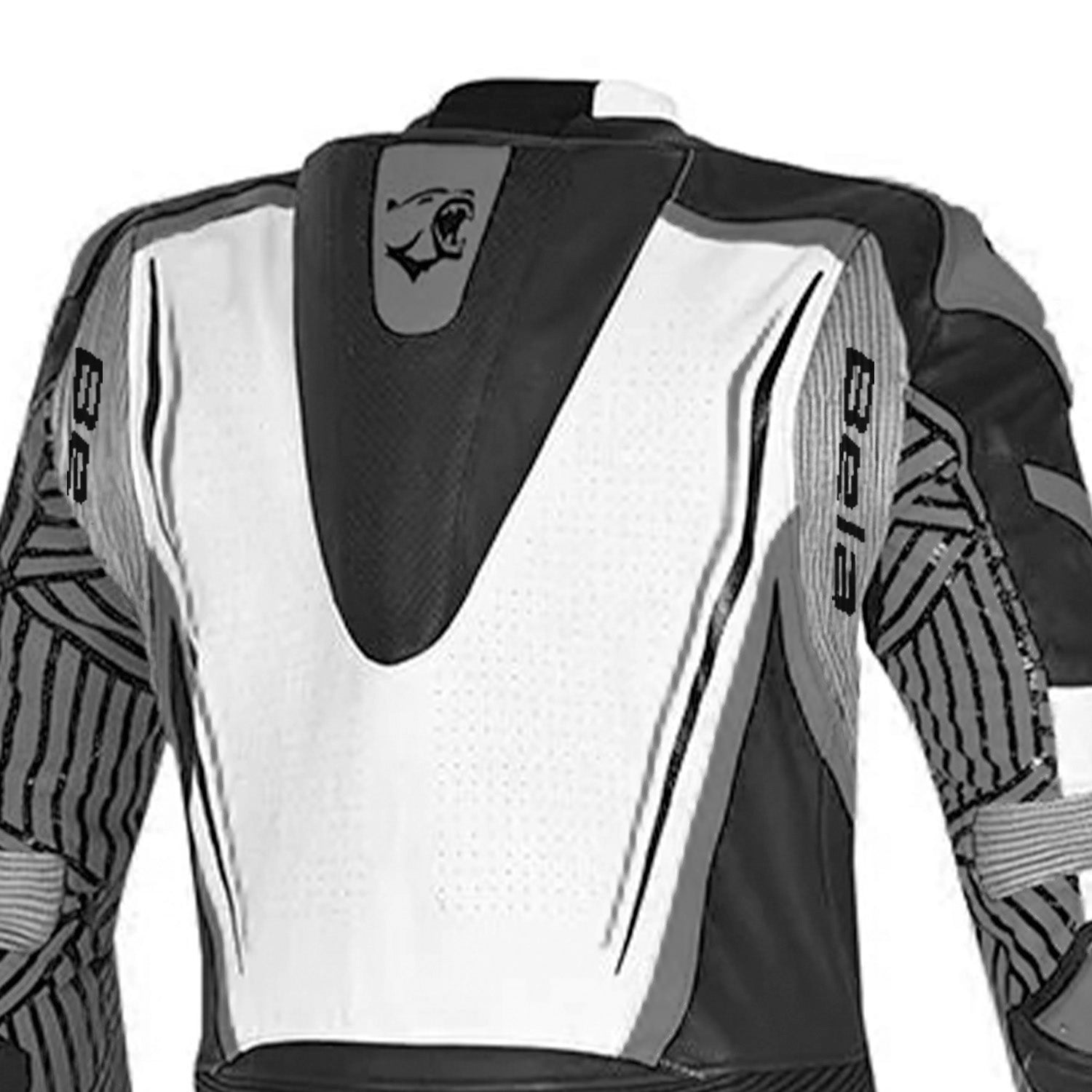 BELA NORTH STAR 1 PC Fatos De Moto Preto Branco – 7 – Maximomoto PT