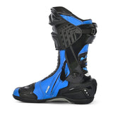 BELA SPEEDO 2.0 Couro Moto Botas Preto Azul