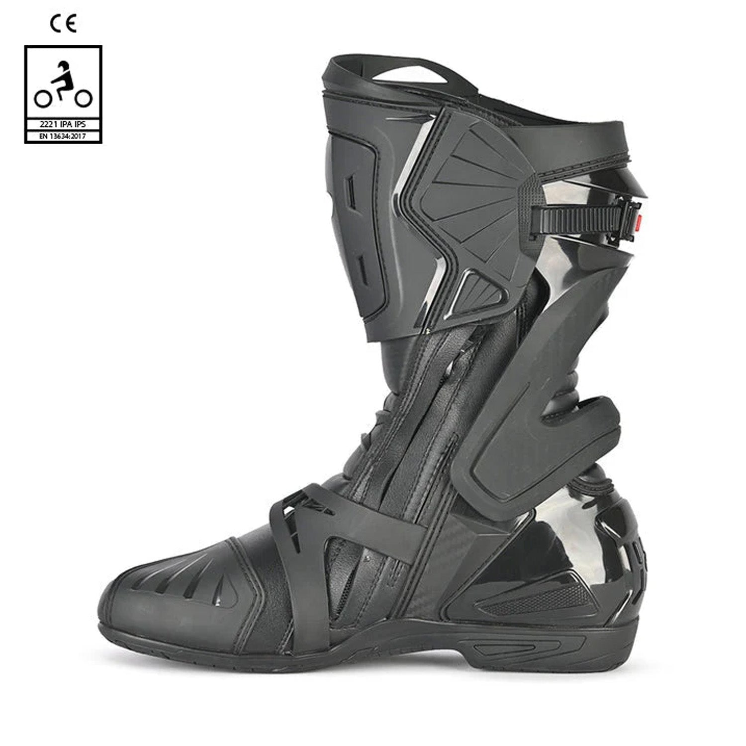 BELA RACE PRO (R-6) Black Leather Motorcycle Boots  – 2 – Maximomoto PT