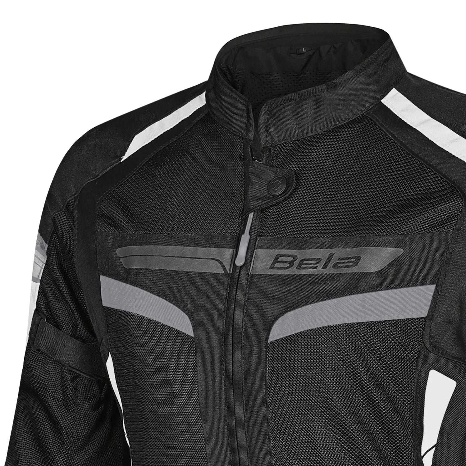 BELA SPRINTER Casacos De Moto Senhora Textil Cinza Preto – 4 – Maximomoto PT