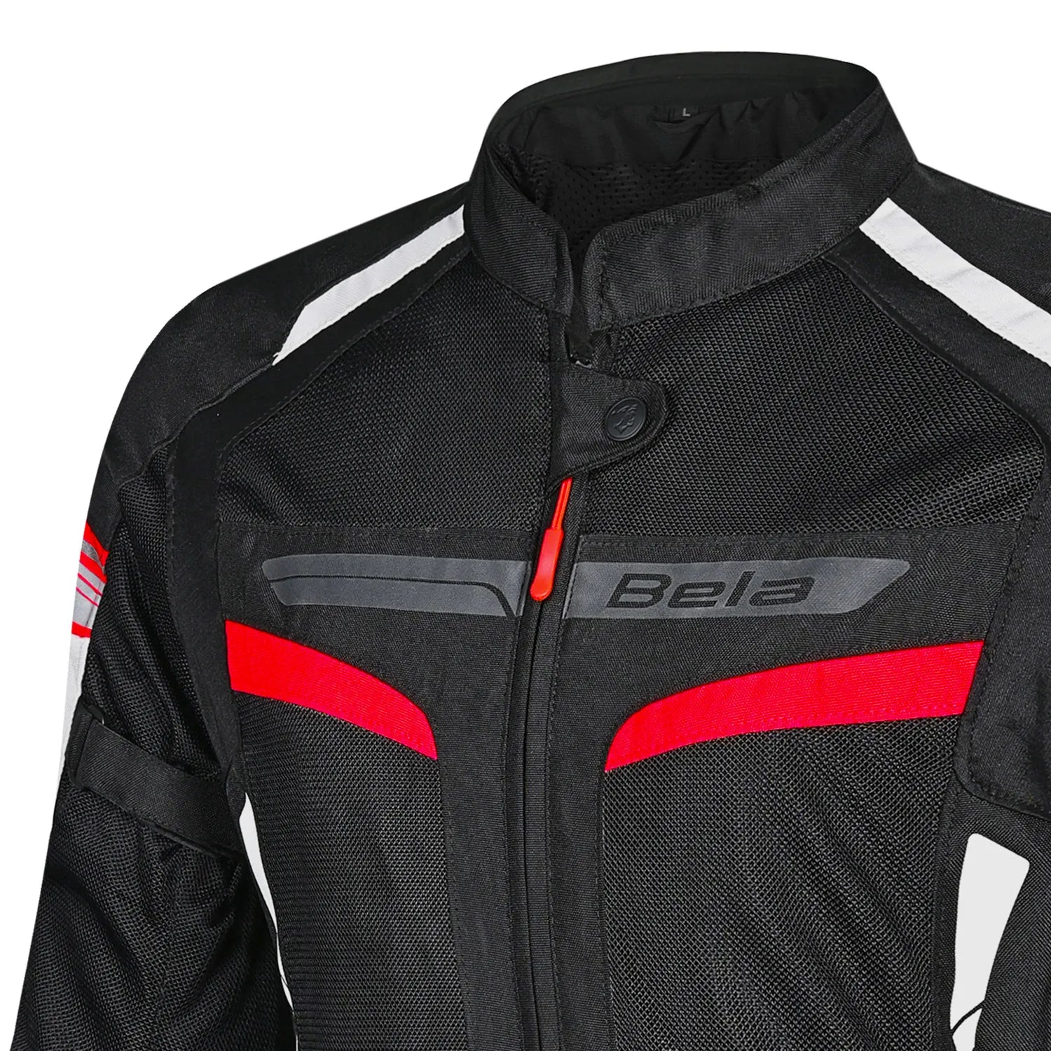BELA SPRINTER Casacos De Moto Textil Senhora Preto Vermelho – 4 – Maximomoto PT