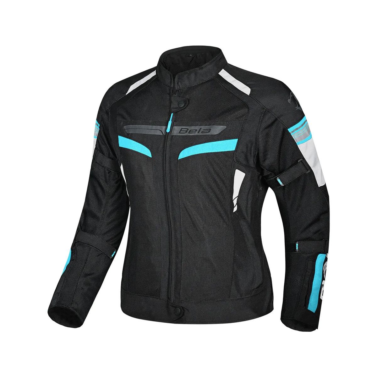 BELA SPRINTER Moto Textil Senhora Casacos Preto Turquoise
