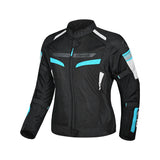 BELA SPRINTER Moto Textil Senhora Casacos Preto Turquoise