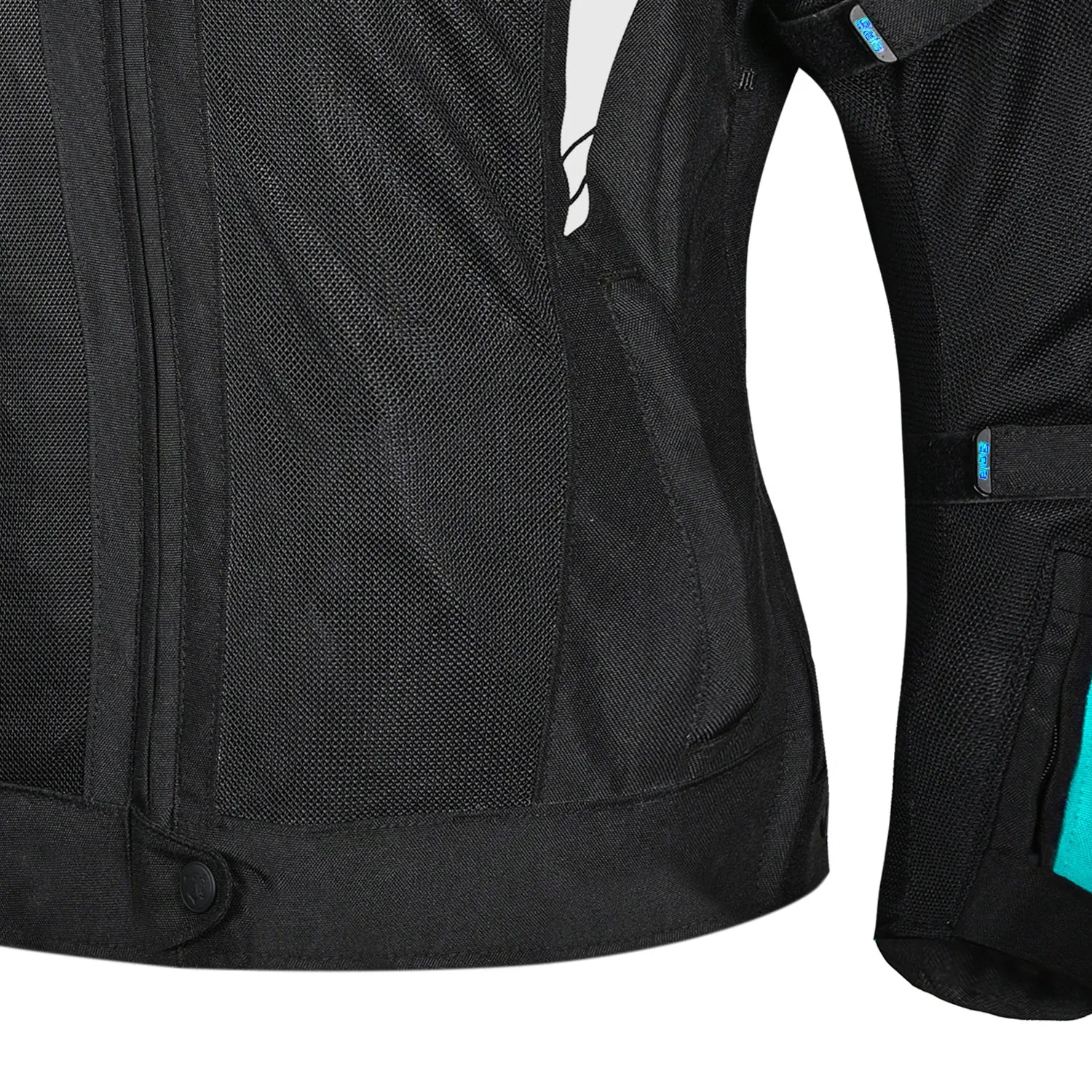 BELA SPRINTER Moto Textil Senhora Casacos Preto Turquoise – 7 – Maximomoto PT