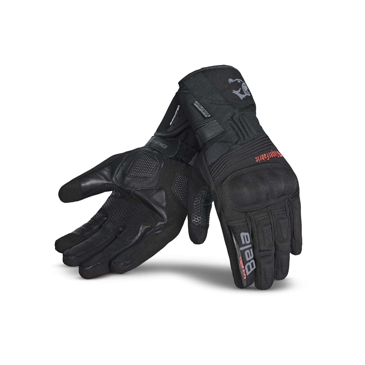 BELA STORM WINTER WP Textil Moto Luvas Preto – 1 – Maximomoto PT