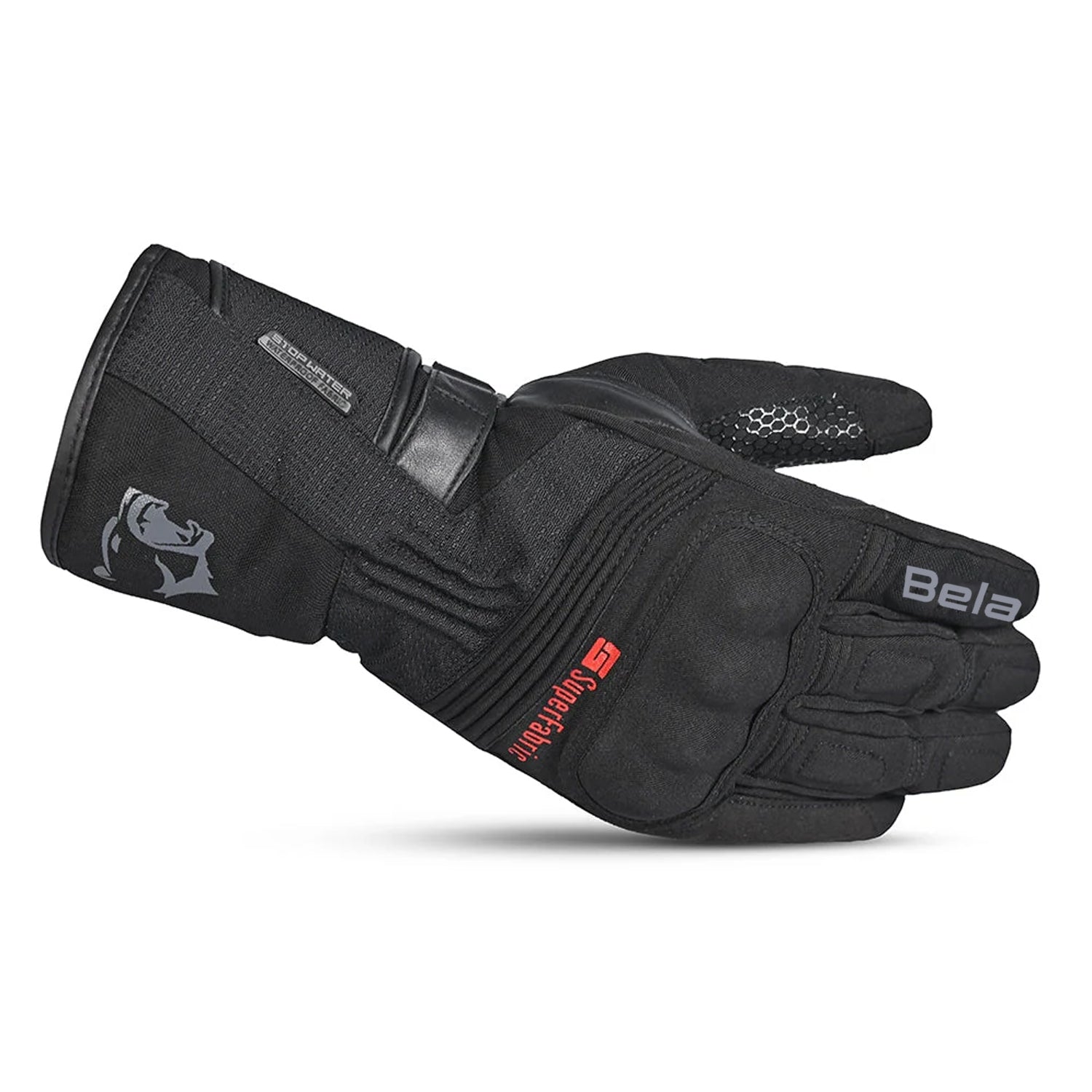 BELA STORM WINTER WP Textil Moto Luvas Preto – 3 – Maximomoto PT