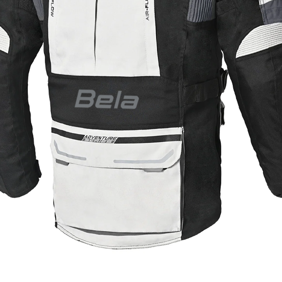 BELA TRANSFORMER 3 IN 1 Casacos De Moto Homem Textil Gelo Cinza Preto – 5 – Maximomoto PT