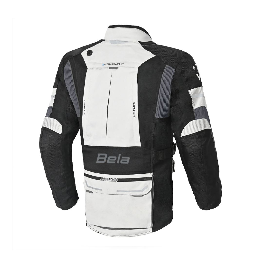 BELA TRANSFORMER 3 IN 1 Casacos De Moto Homem Textil Gelo Cinza Preto – 3 – Maximomoto PT