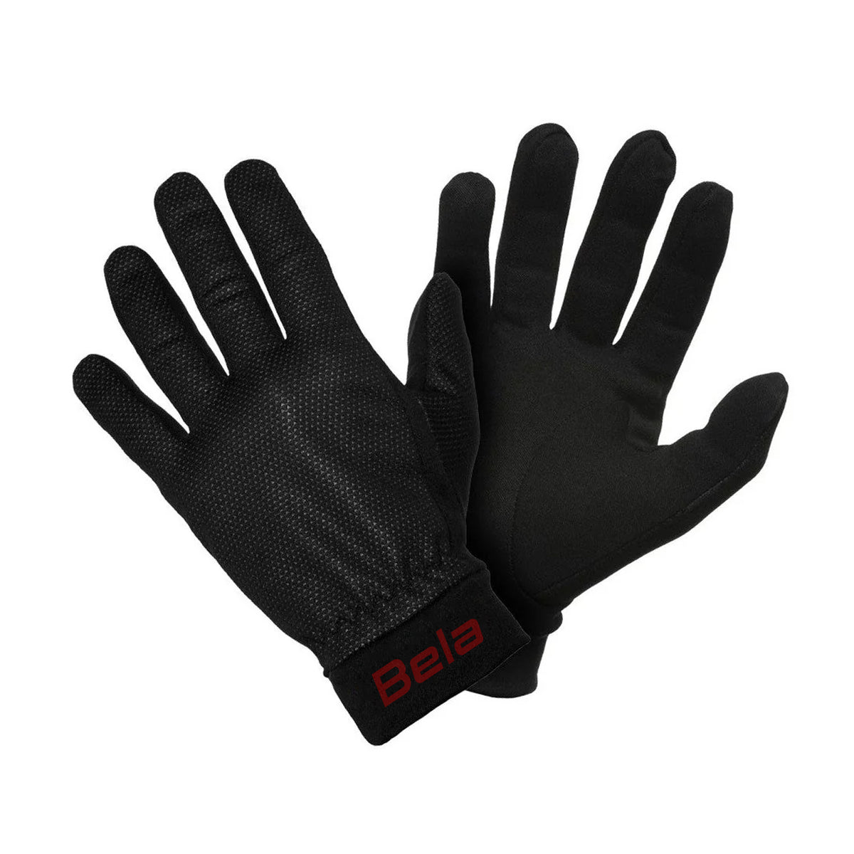 BELA INNER Térmico Luvas De Moto Têxtil Preto