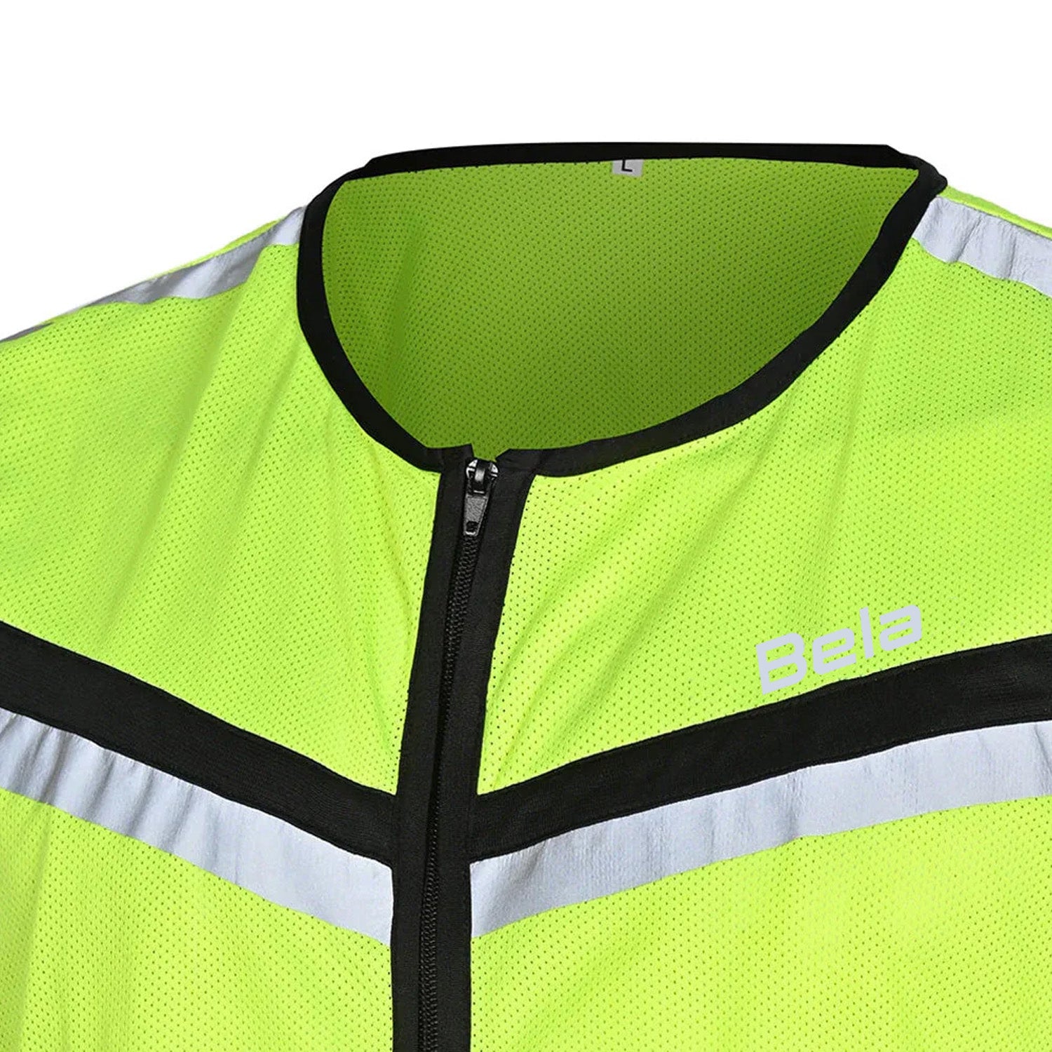 BELA Zoro High Visibility Motorcycle Textile Vest, Fluorescent Yellow – 2 – Maximomoto PT