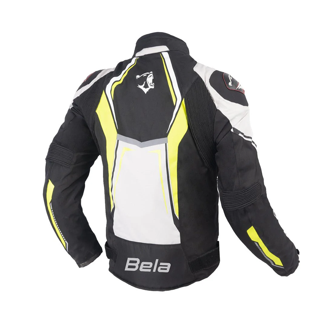 BELA Chaser Moto Textile Jackets Black Ice Yellow Fluor – 3 – Maximomoto PT