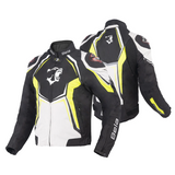 BELA Chaser Moto Textile Jackets Black Ice Yellow Fluor