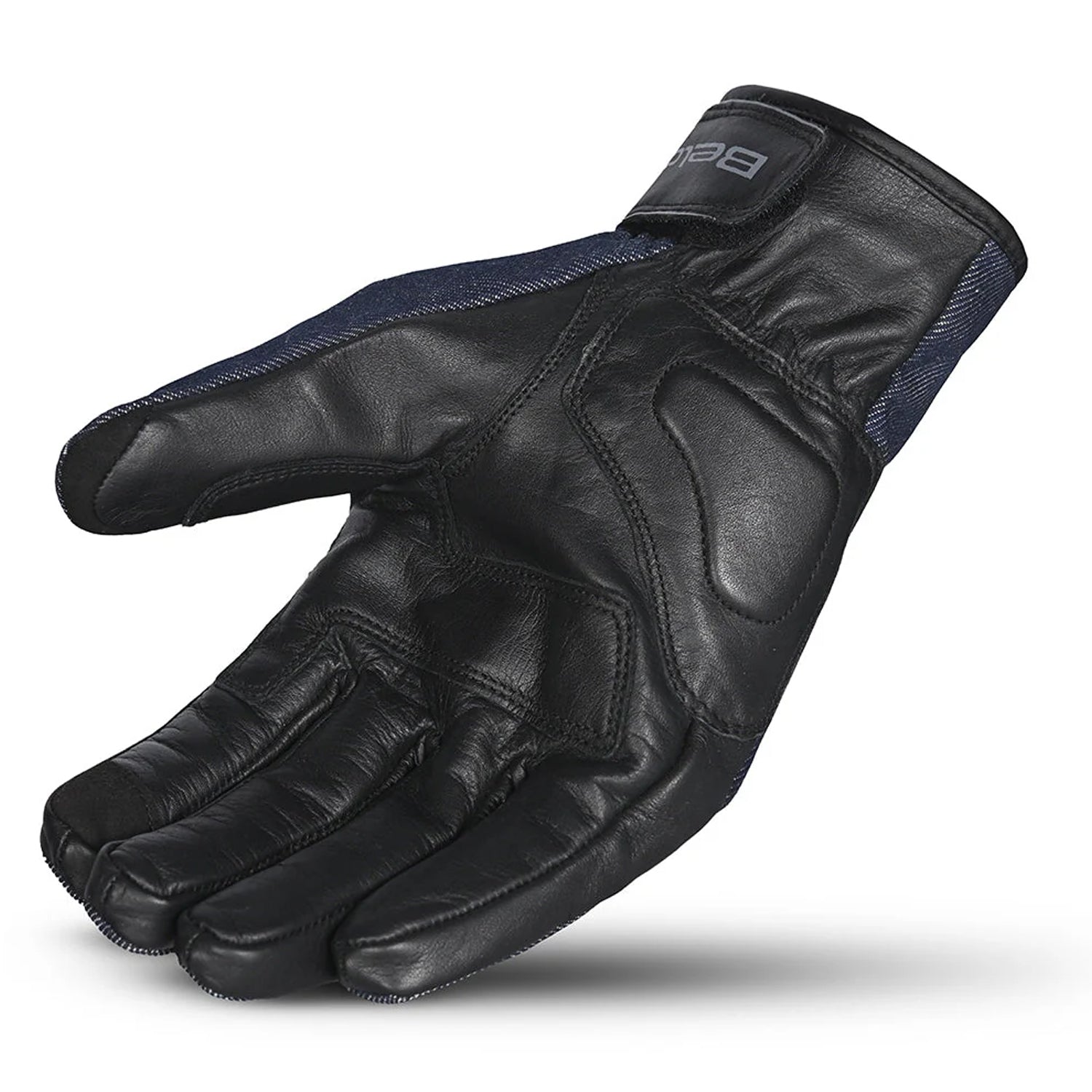 BELA ALBERTO DENIM WP Luvas De Moto Textil Preto Azul – 4 – Maximomoto PT