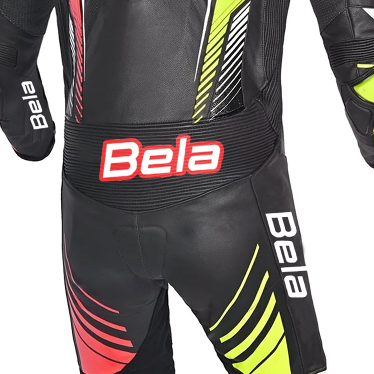 BELA ARAGONE 1 PC Motorcycle Suit Black Red Yellow – 7 – Maximomoto PT