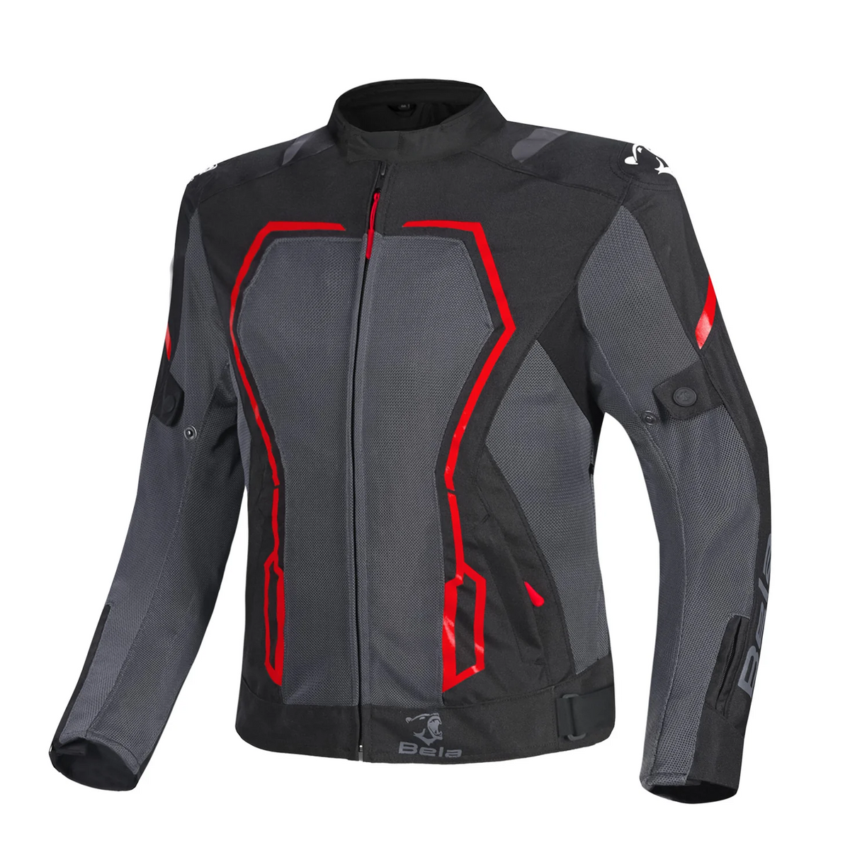 BELA ARTREX AIR 2.0 Moto Senhora Casacos Preto Cinza Vermelho