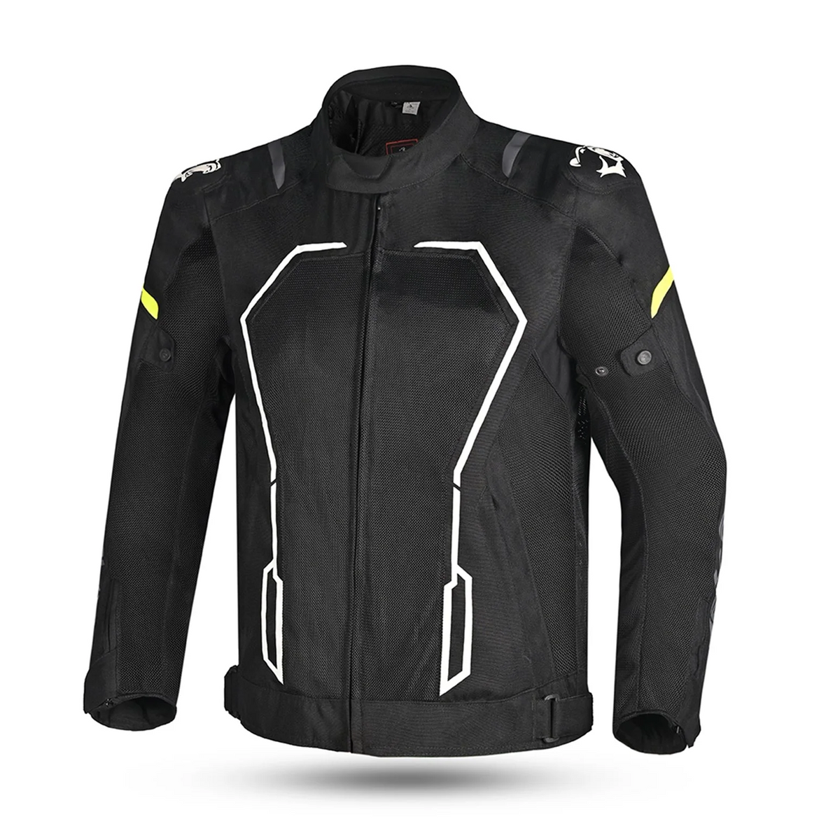 BELA ARTREX Textil Moto Casacos Preto Fluor Amarelo