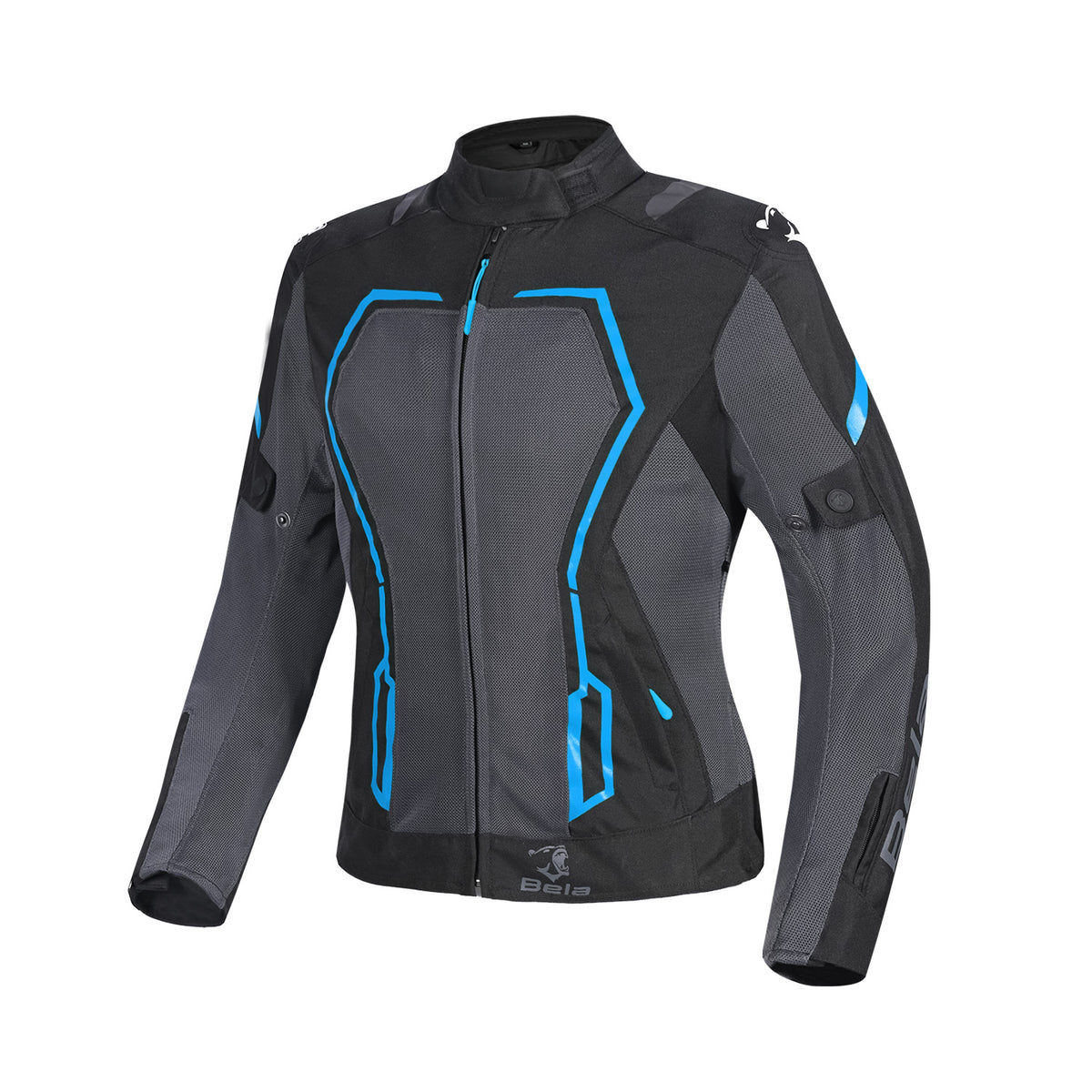 BELA ARTREX AIR 2.0 Casacos De Moto Senhora Preto Cinza Turquesa