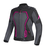 BELA ARTREX AIR 2.0 Moto Senhora Casacos Preto Cinza Fucsia