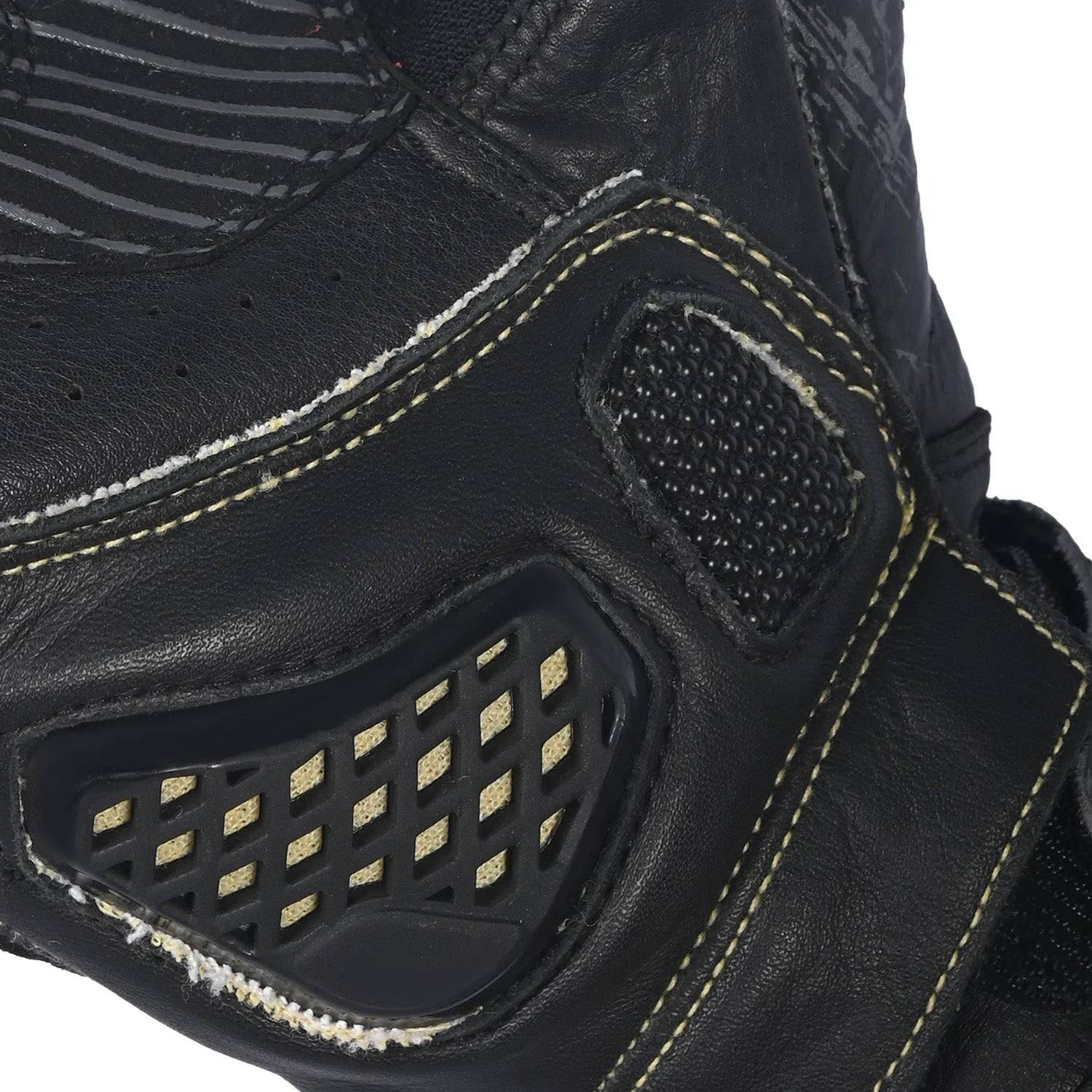 BELA ARMOUR PRO Moto Curta Luvas Preto Fluo Amarelo – 3 – Maximomoto PT