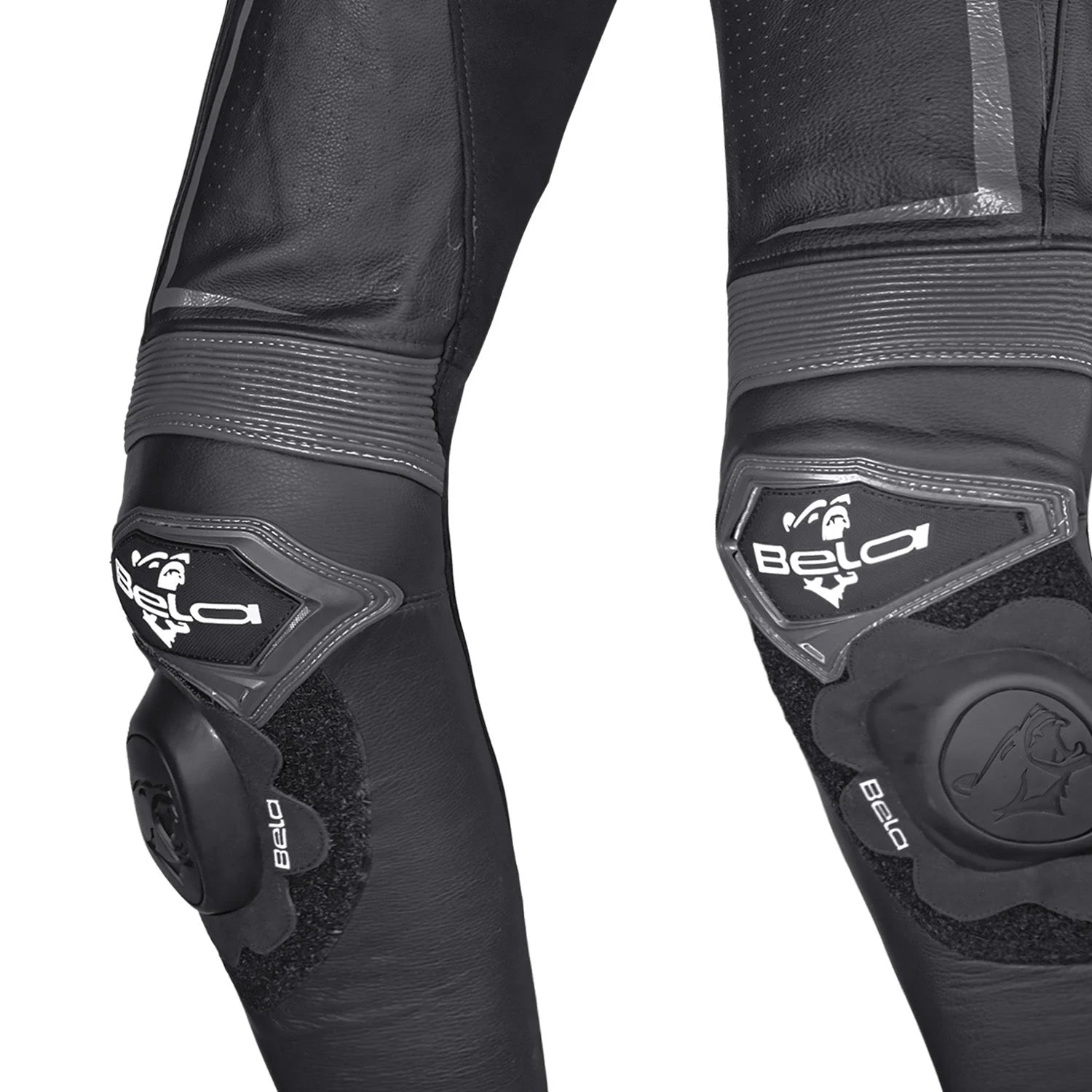 BELA BEAST Moto Homem Couro Calcas Preto Anthra Branco – 6 – Maximomoto PT