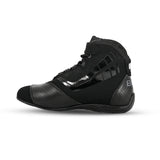 BELA KIVA BOTAS DE MOTO COURO SENHORA PRETO FUSCHIA