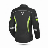 BELA BRADLEY Moto Senhora Textil Casacos Preto Amarelo Fluorocente