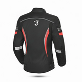 BELA BRADLEY Motorcycle Ladies Textile Coats Black Red