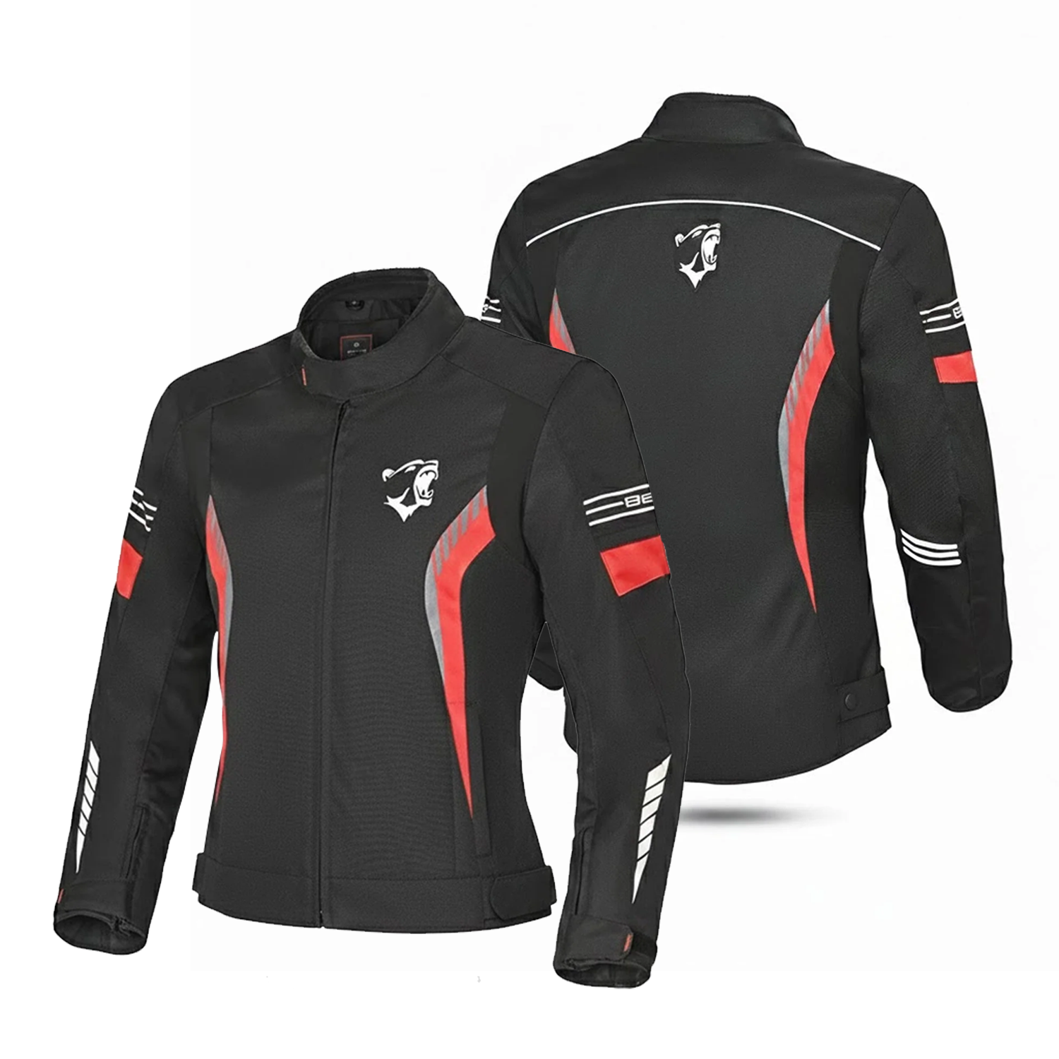 BELA BRADLEY Motorcycle Ladies Textile Coats Black Red – 2 – Maximomoto PT