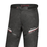 BELA CALM DIGGER Calcas De Moto Textil Preto Vermelho
