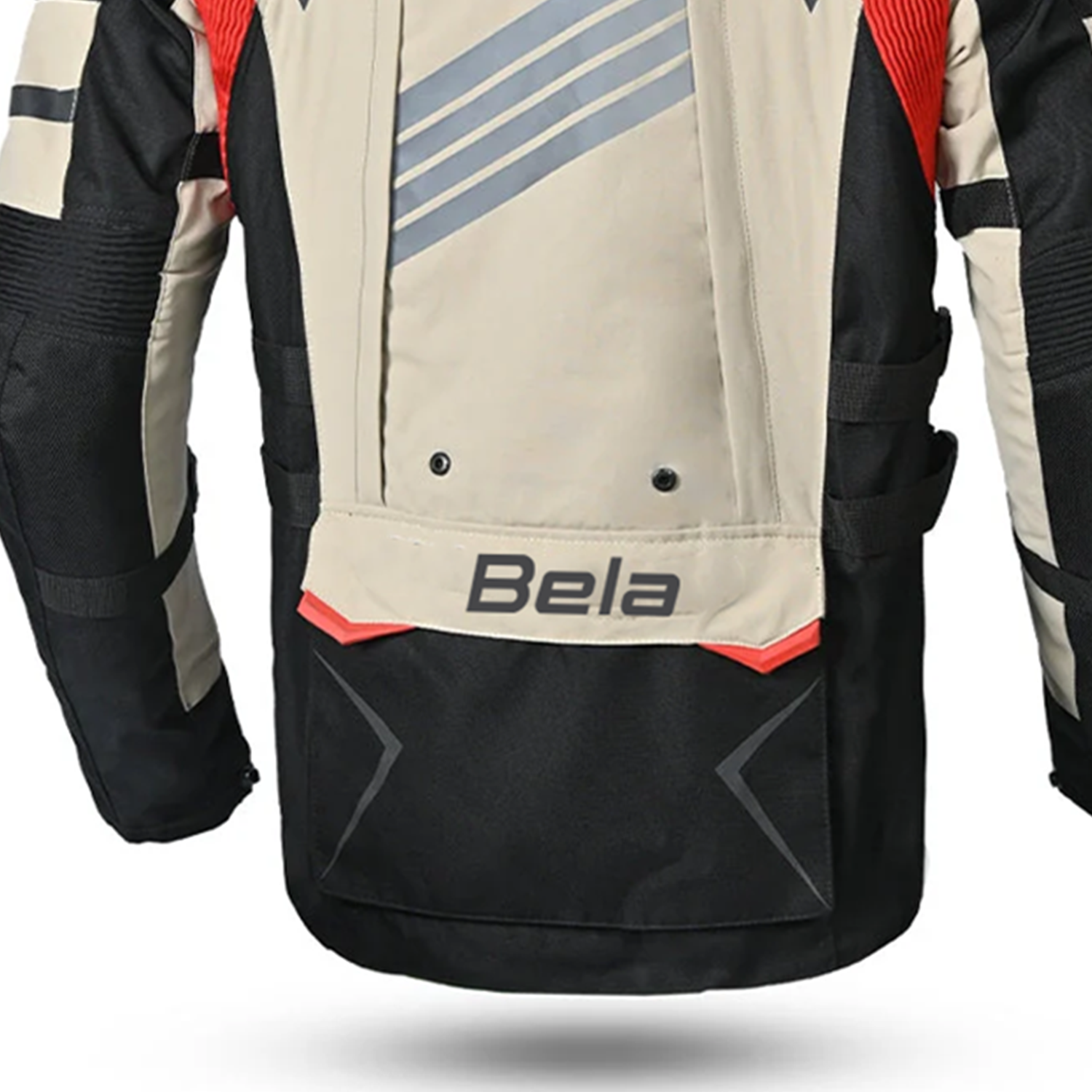 BELA Hailstorm Textile Motorcycle Jackets Cream Orange Black – 7 – Maximomoto PT