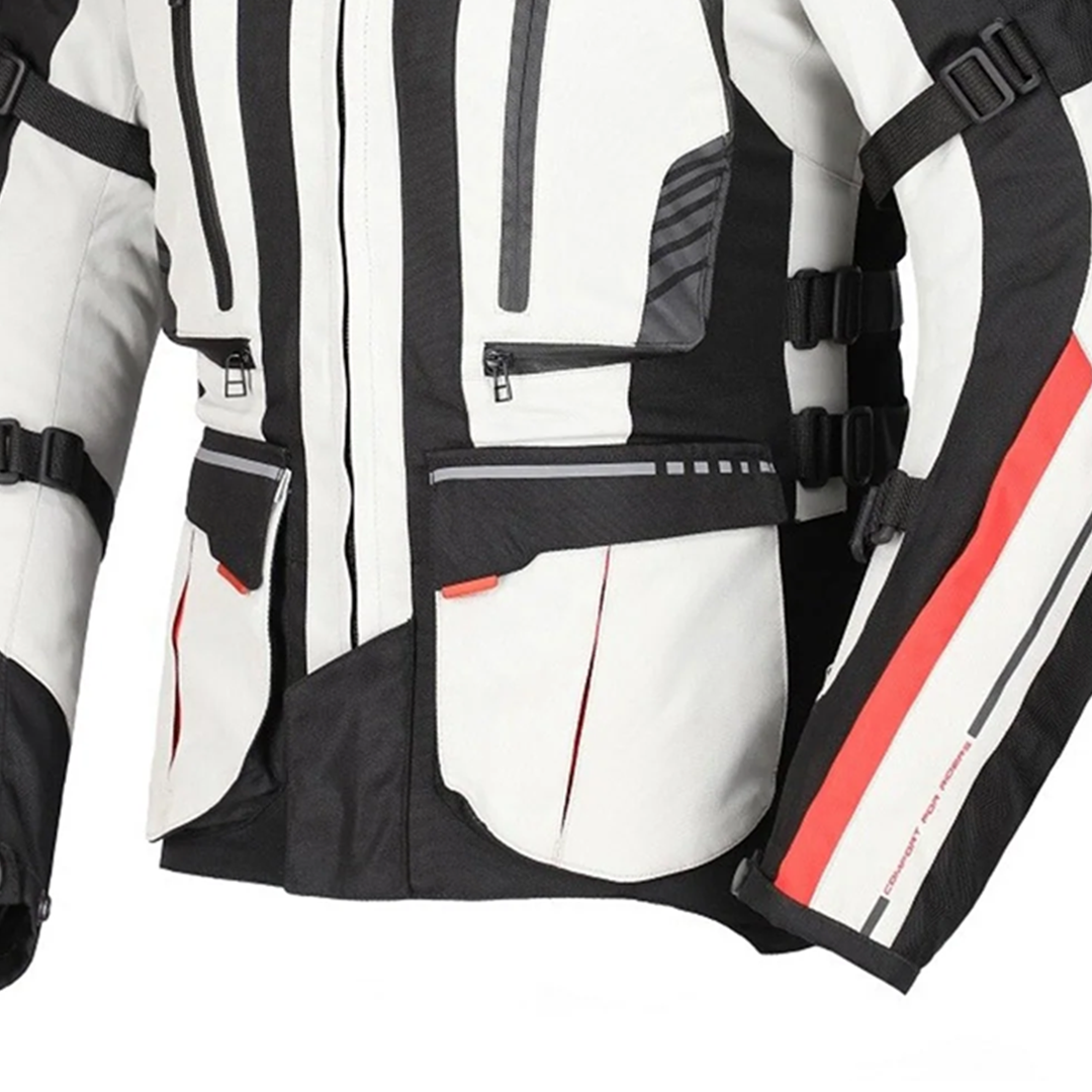BELA Hailstorm Casacos De Moto Textil Gelo Preto – 4 – Maximomoto PT