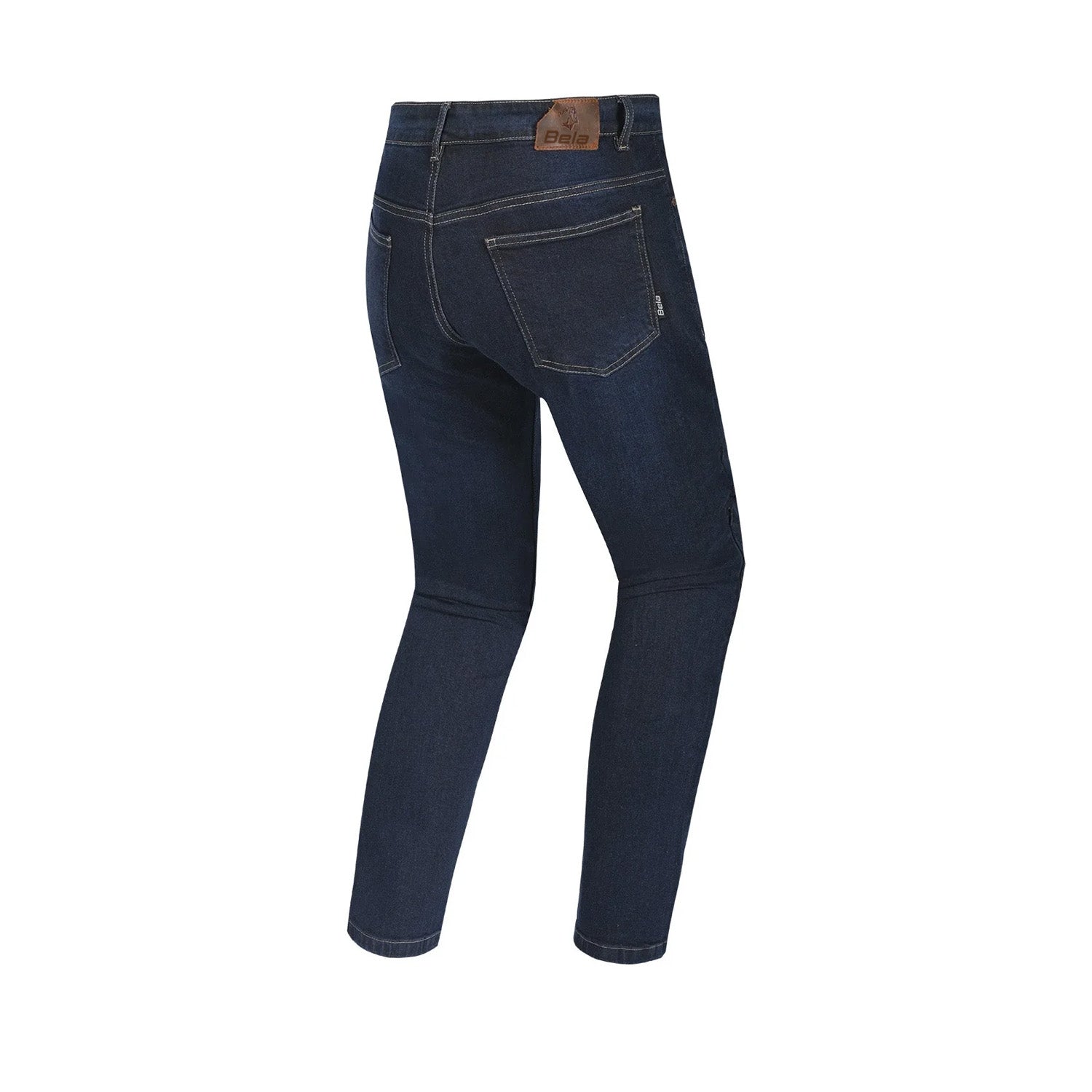 BELA CLARK Denim Jeans Moto Senhora Calcas Dark Spray Azul – 3 – Maximomoto PT