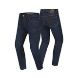 BELA CLARK Denim Jeans Moto Senhora Calcas Dark Spray Azul