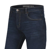 BELA CLARK Denim Jeans Moto Senhora Calcas Dark Spray Azul