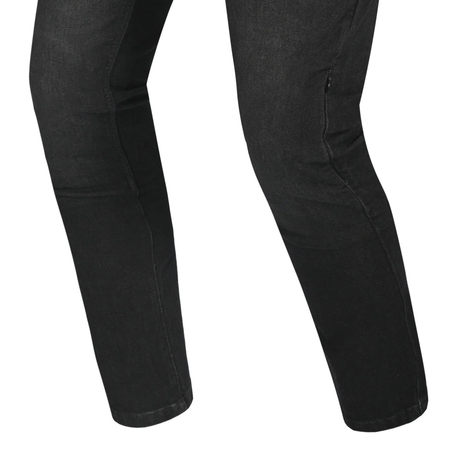 BELA CLARK Denim Jeans Moto Senhora Calcas Spray Preto – 8 – Maximomoto PT