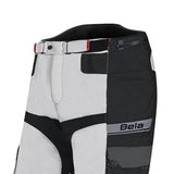 BELA CROSSROAD EXTREME WP Moto Textil Calcas Gelo Cinzento Vermelho