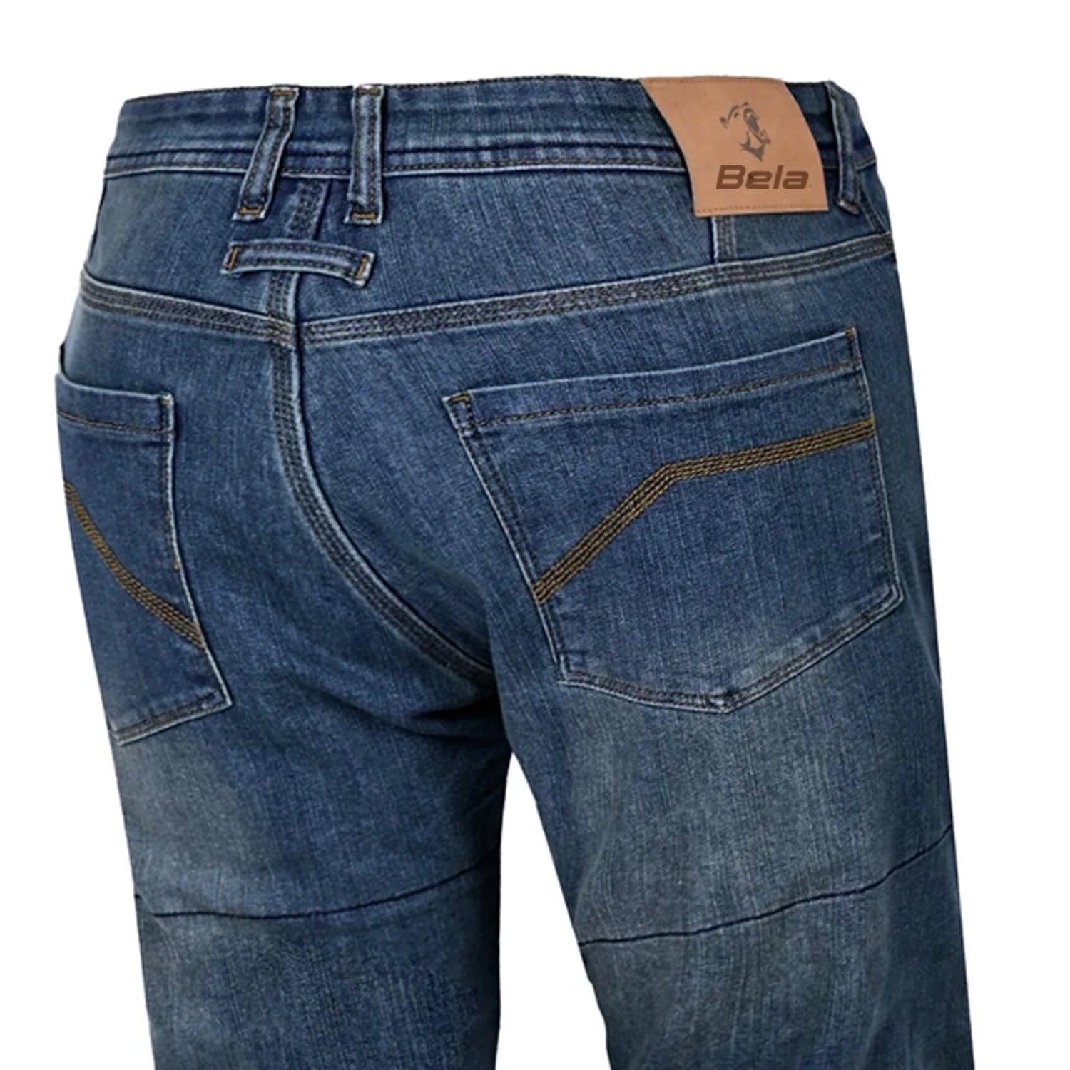 BELA DRIFTER JEANS DE MOTO PARA HOMEM 30L AZUL ÍNDIGO – 6 – Maximomoto PT