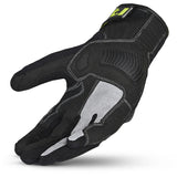 BELA DRIFT Women's Motorcycle Textile Gloves Black Fluorescent Yellow