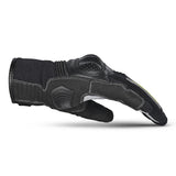 BELA DRIFT Women's Motorcycle Textile Gloves Black Fluorescent Yellow