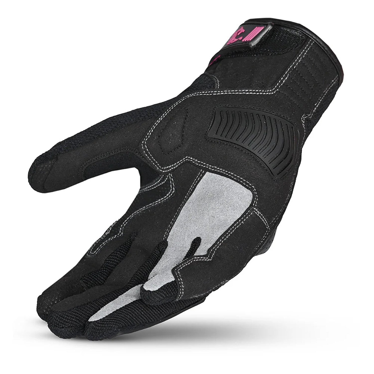 BELA DRIFT Motorcycle Ladies Textile Gloves Black Pink – 3 – Maximomoto PT