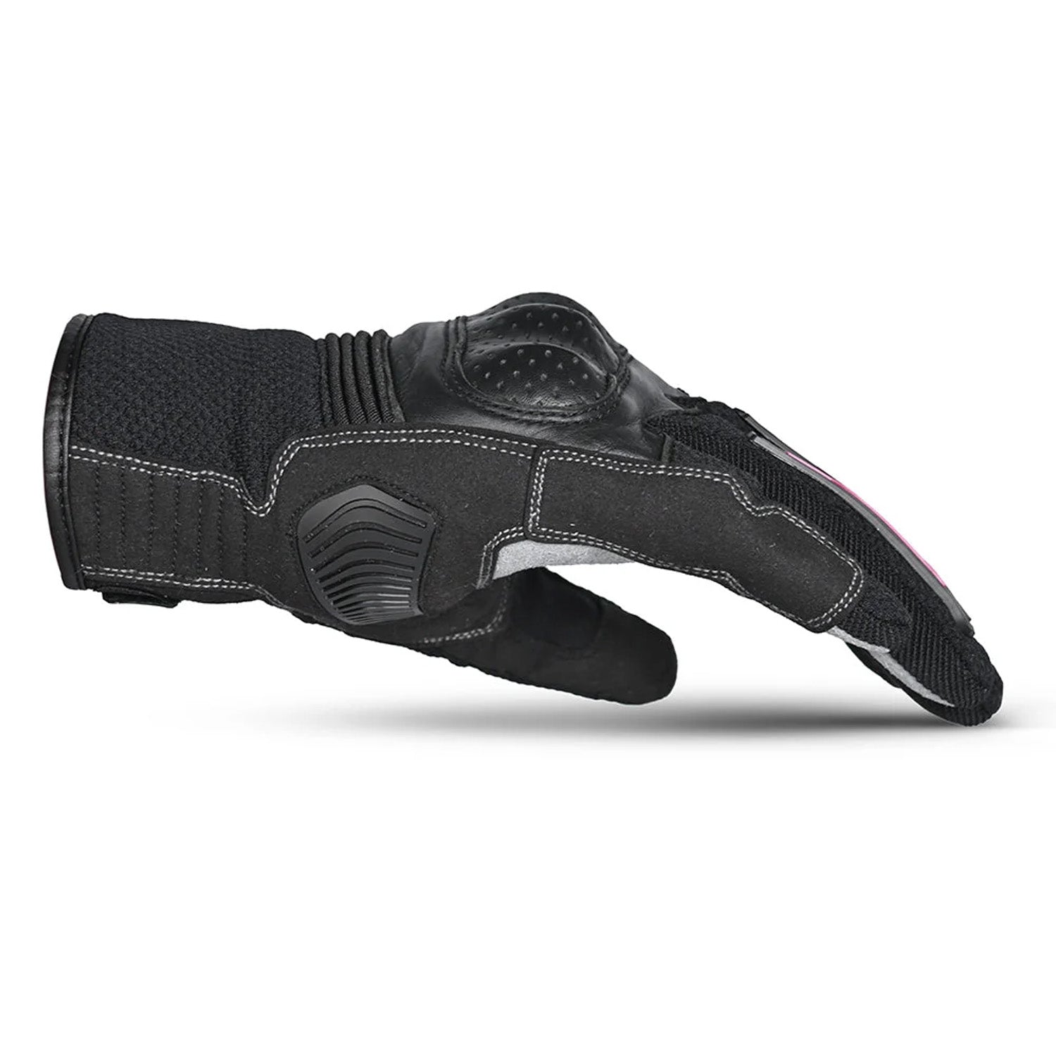 BELA DRIFT Motorcycle Ladies Textile Gloves Black Pink – 4 – Maximomoto PT