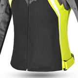 BELA ELANUR Motorcycle Ladies Textile Jackets Black Anthracite Yellow