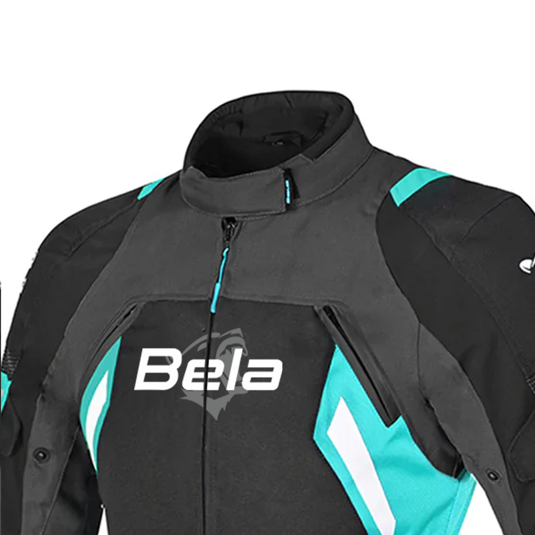 BELA ELANUR Moto Textile Women's Jackets Black Turquoise – 6 – Maximomoto PT