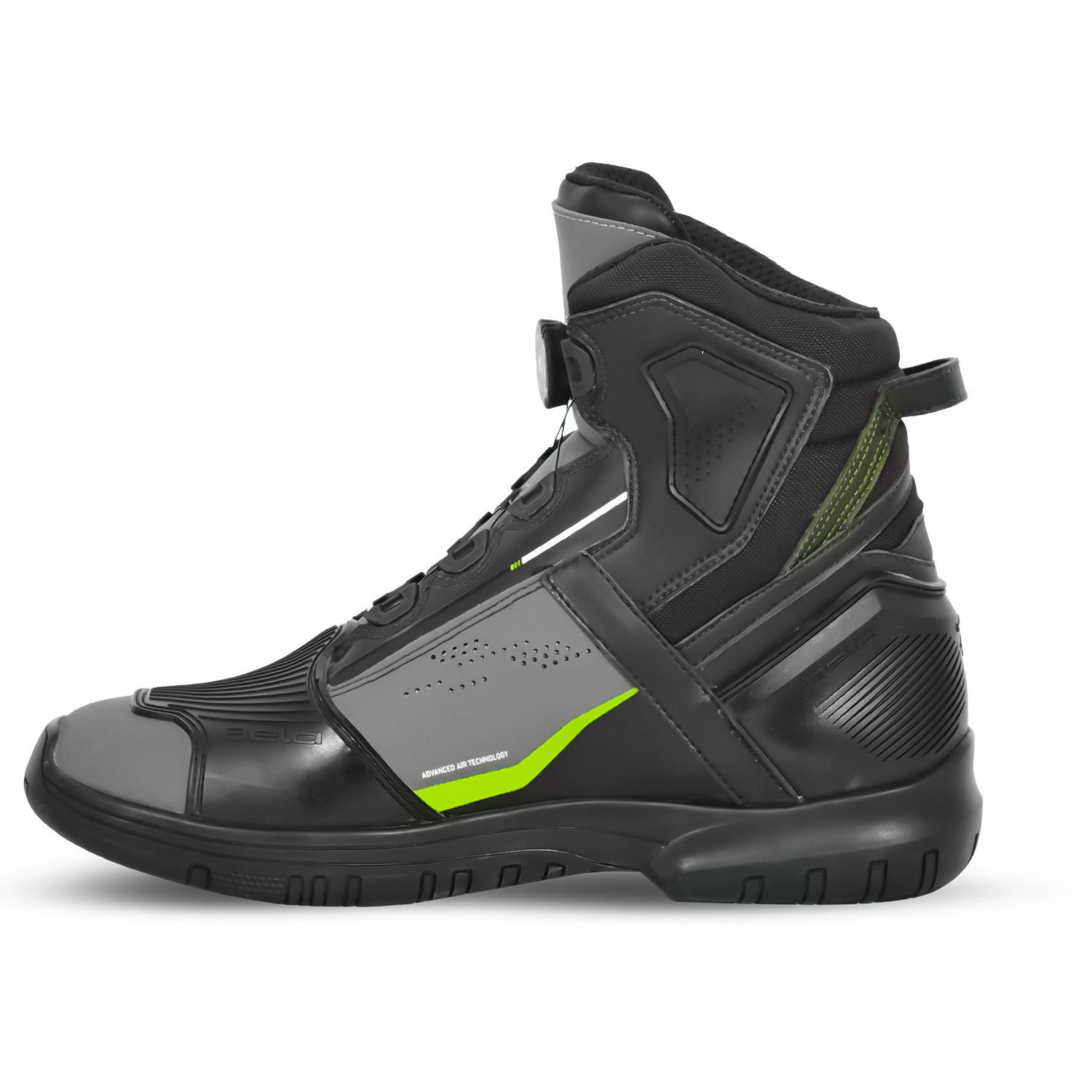 BELA EXTREME FORCE Urbano Botas De Moto Preto Cinza Amarelo – 6 – Maximomoto PT