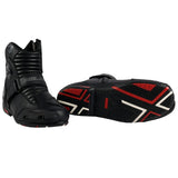 BELA FASTER Couro Motociclista Botas Preto